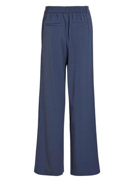 Calça azul Vila Vivarone para mulher.