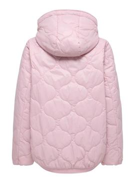 Jaqueta Only Miki rosa para mulher.