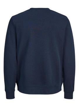 Suéter Jack and Jones Devin azul marino para hombre.