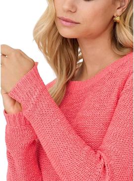 Camisola Only Geena coral para mulher