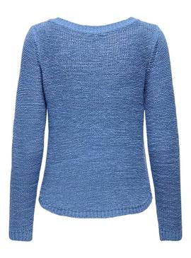 Camisola Only Geena azul para mulher.