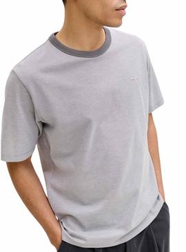 Camisa Jack and Jones Blualves cinza para homem.