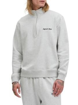 Moletom Jack and Jones Norrebro cinza para homem