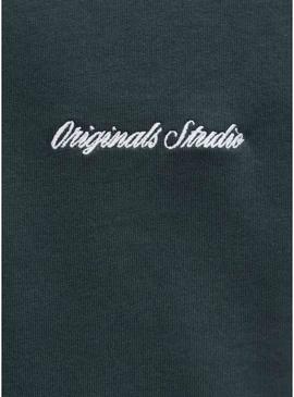 Moletom Jack and Jones Norrebro verde para homem