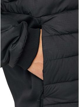 Jaqueta Jack and Jones Estate Hybrid preta para homem.