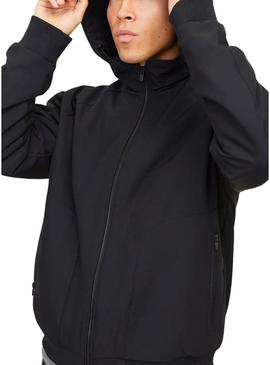 Jaqueta Jack and Jones Perfect bomber preta para homem.