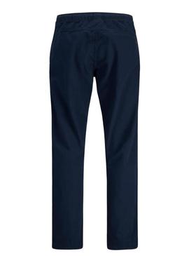 Calça Jack and Jones Kane azul marinho para homem