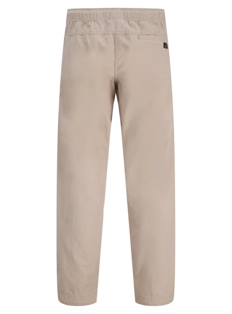 Calça Jack and Jones Kane bege para homem.