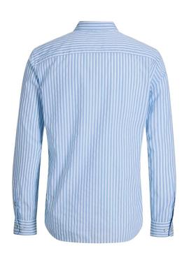 Camisa Jack and Jones Matheo listrada para homens.