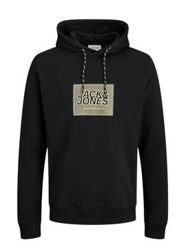 Moletom Jack and Jones Rain preto para homem