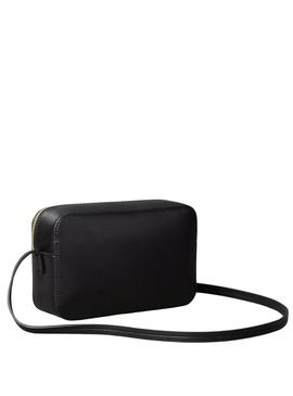 Bolsa Calvin Klein Jeans Foil logo preto para mulher