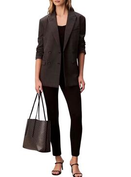 Bolsa Calvin Klein Jeans Tote monograma para mulher