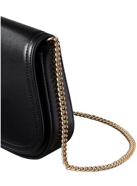 Bolsa Calvin Klein Jeans Curved preta para mulher.