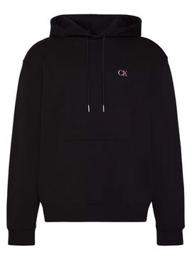 Moletom Calvin Klein Jeans Circle preto para homem