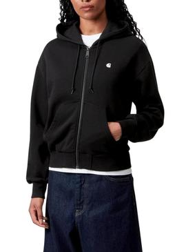 Moletom Carhartt Casey preto para mulher