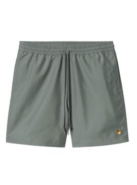 Roupa de banho Carhartt Chase verde para homem