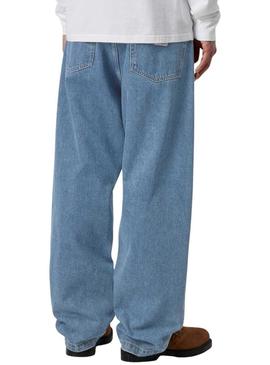 Calça jeans Carhartt Landon denim claro para homem.