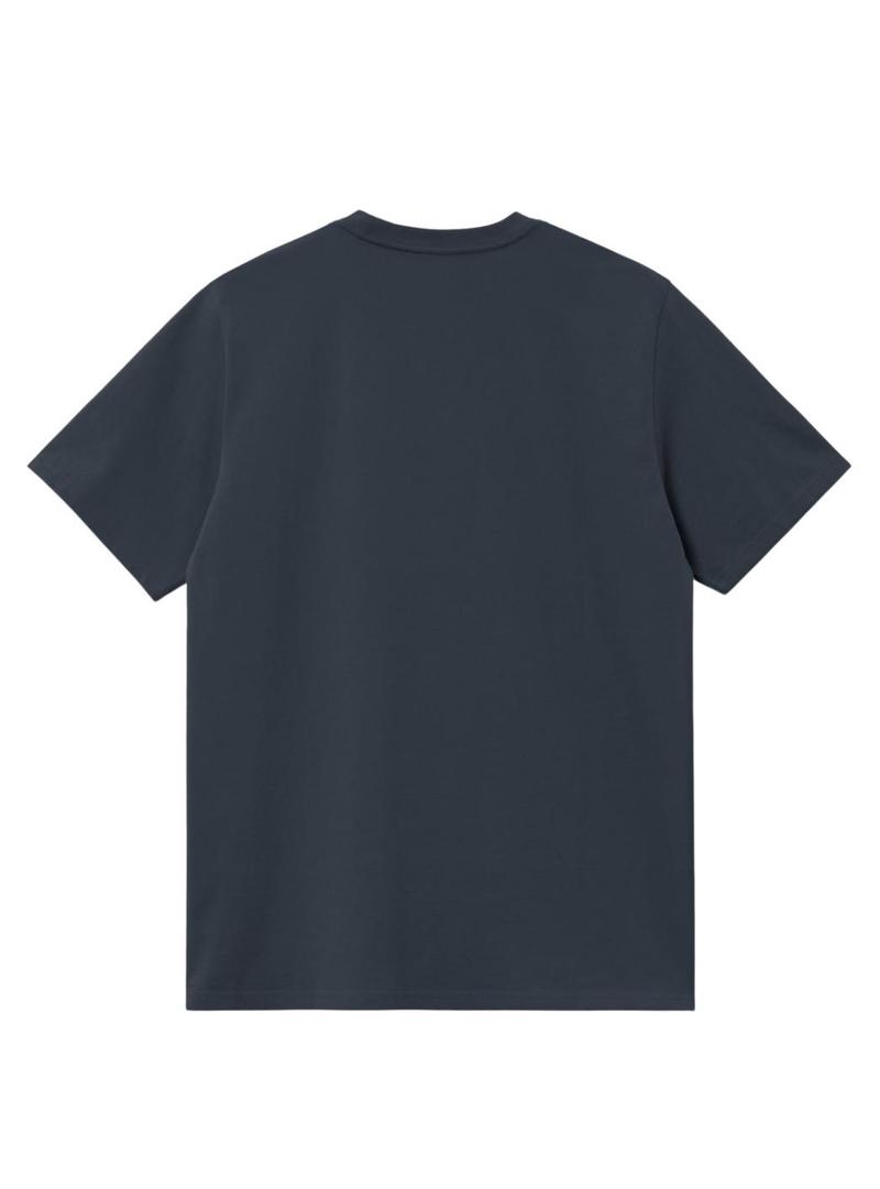 Camiseta Carhartt American Script azul marino para homem