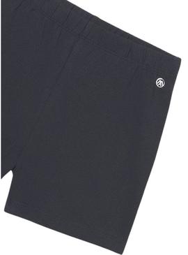 Calça curta básica azul marinho da Mayoral para menina