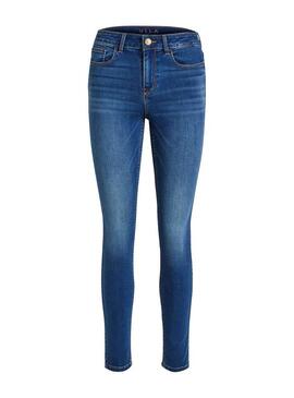Jeans Vila Vicomit Felicia Azul Mulher