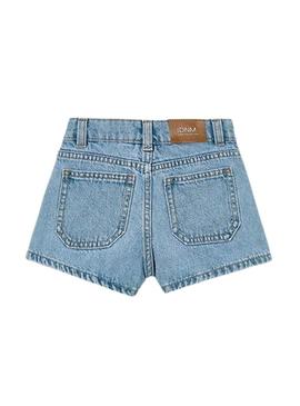 Shorts de cowboy Mayoral básicos para meninas.