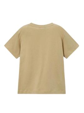 Camiseta Mayoral Legendary caramelo para meninos.