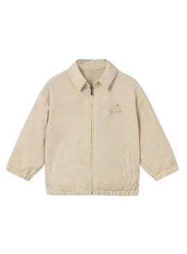 Casaco Mayoral reversível bege para bebê