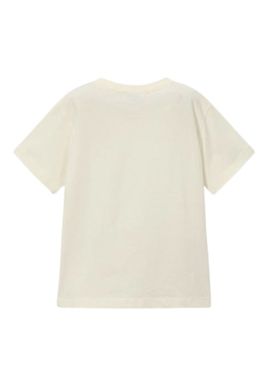 Camiseta Mayoral Robot bege para menino.