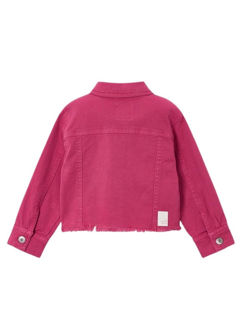Casaco Mayoral fúcsia para menina