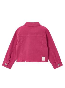 Casaco Mayoral fúcsia para menina