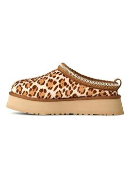 Tamancos UGG Tazz animal print de leopardo para mulher.