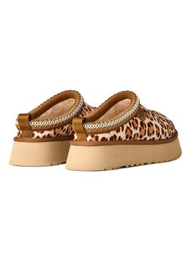 Tamancos UGG Tazz animal print de leopardo para mulher.