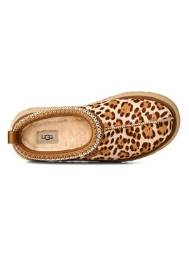 Tamancos UGG Tazz animal print de leopardo para mulher.