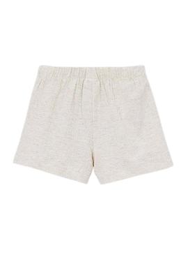 Conjunto Mayoral rosa listrado para menina