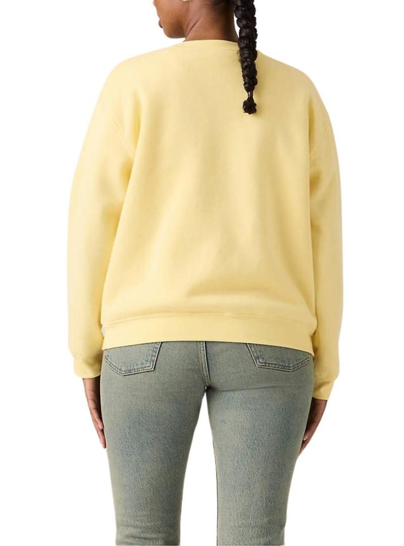 Moletom Levi's Everyday amarelo para mulher