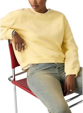 Moletom Levi's Everyday amarelo para mulher