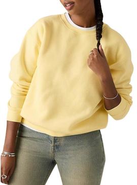 Moletom Levi's Everyday amarelo para mulher