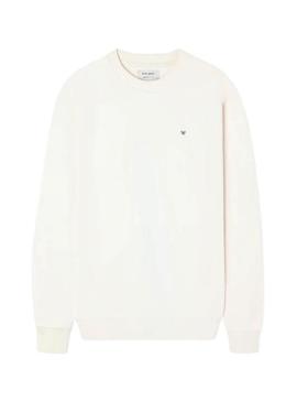 Moletom Silbon Club Saint Tropez bege para homens