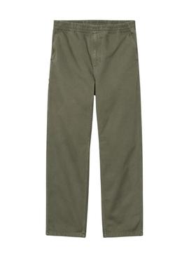 Calça Carhartt Flint verde para homem