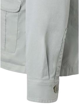 Americana Silbon Semiblazer verde para homem