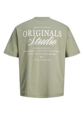 Camisa Jack and Jones Norrebro verde para homens