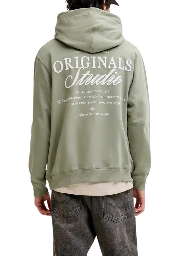 Moletom Jack and Jones Norrebro verde para homem