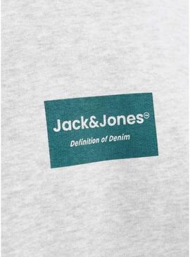 Moletom Jack and Jones Frank cinza para homem