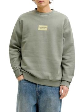 Moletom Jack and Jones Frank verde para homem