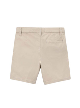 Bermudas Mayoral chinês bege para menino.