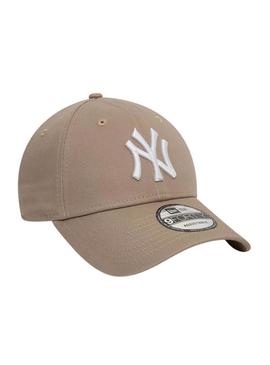Boné New Era 9FORTY Yankees New York League camelo para mulher e homem