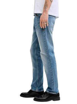 Calça jeans Jack and Jones Clark mid para homem