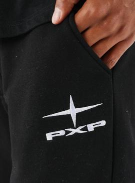 Calça Jogger Project x Paris preta para homem.
