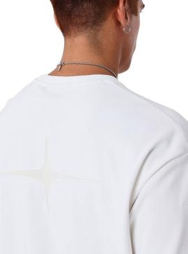 Camiseta Project x Paris Star branca para homem.