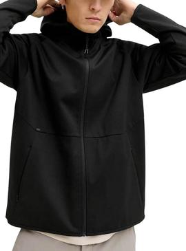 Moletom Jack and Jones Base preto para homem